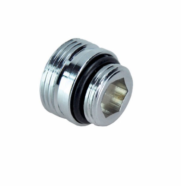 Adaptor midden onderaansluiting 3/4″ x 1/2″ chroom - Radiatorkoppelingen | Lapy