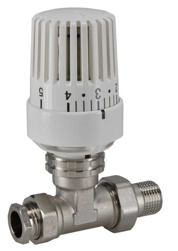 thermostatische radiatorventiel 1/2”x15mm recht - Thermostaatknoppen | Lapy