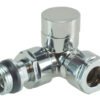 Thermostatisch voorbereid radiatorventiel haaks verkeerd 1/2″ x 15 mm chroom - Radiatoraansluitsets | Lapy