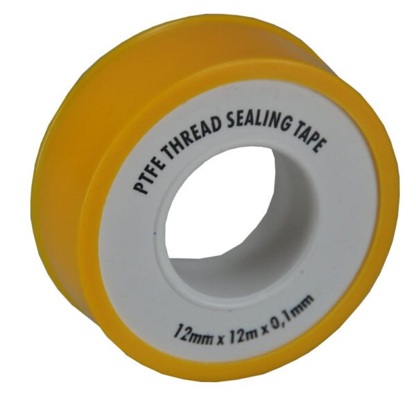 Teflon-Tape 12 mtr x 12 mm x 0,1 mm ongekeurd - Tape | Lapy