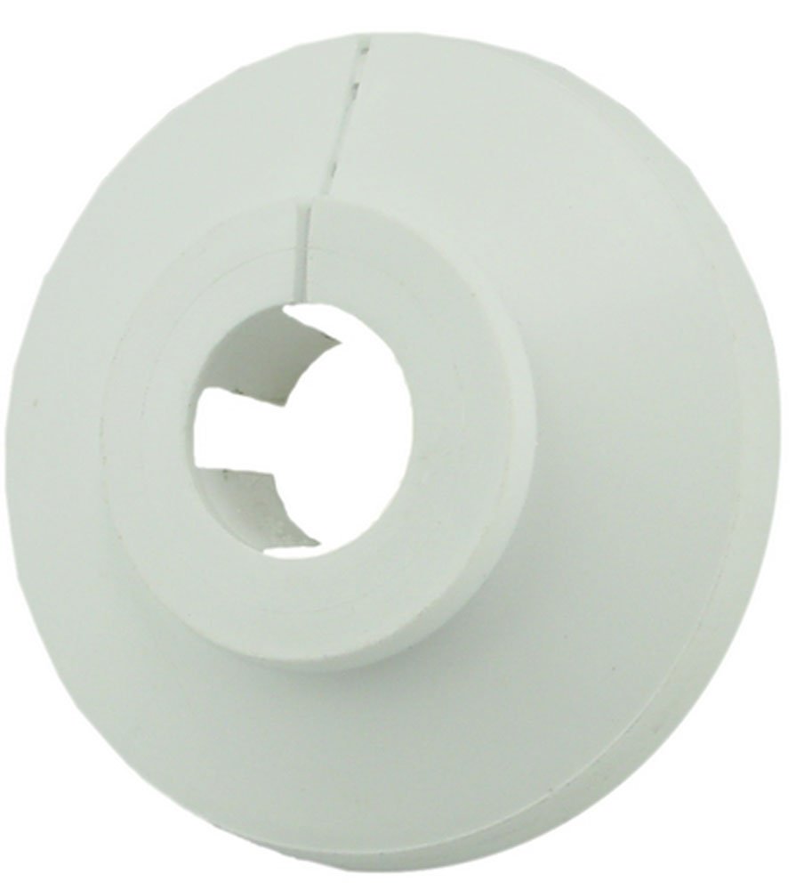Klemrozet Wit Rond 15Mm