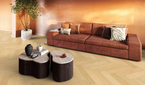 Beverly Hills visgraat select beige - Parket | Lapy