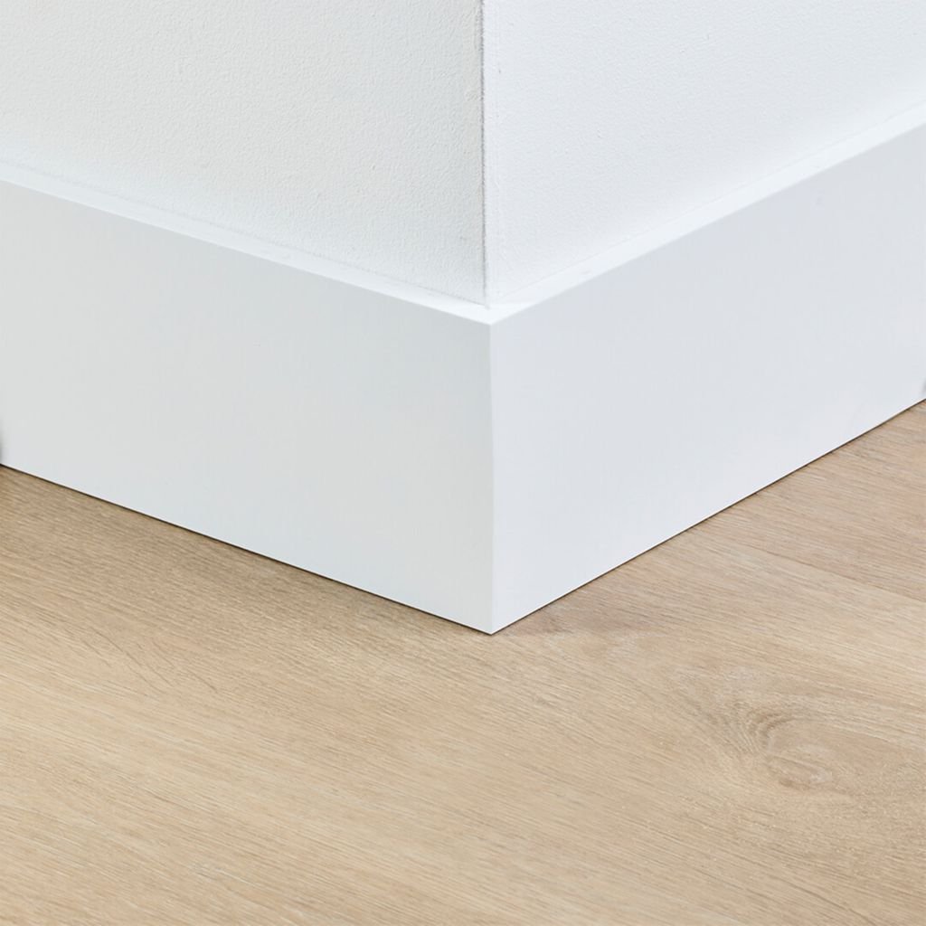 Co-pro gelakte plint amsterdam wit RAL 9016 120x12