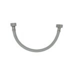 Aansluitslang 1/2″x 3/8″ RVS - Hoekstopkraan | Lapy