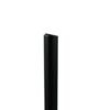 Start- en eindprofiel zwart pvc wand - Wandpanelen | Lapy