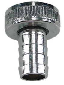 chroom slangwartel set 1/2x3/4 + borgring