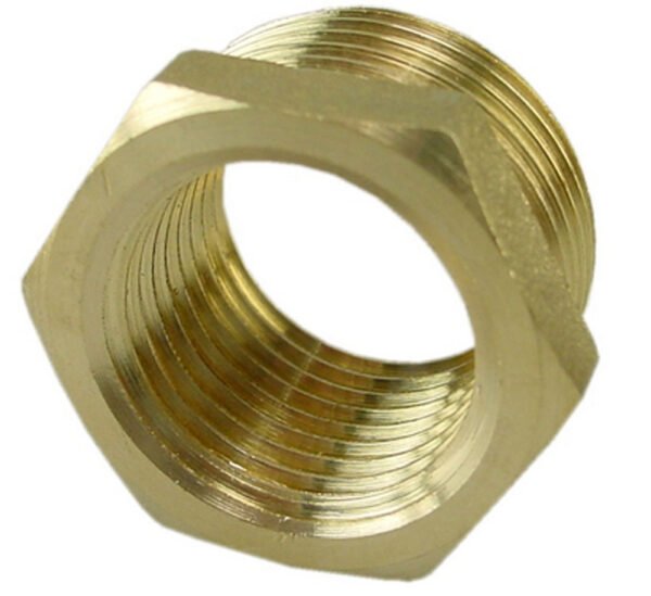 Draadfitting verloopring messing 3/4″ bu x 3/8″ bi - Draadfittingen | Lapy