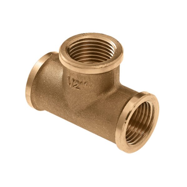 Draadfitting T-stuk messing 3/8″ bi - Draadfittingen | Lapy