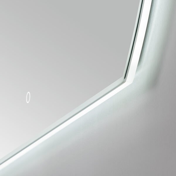 Spiegel horizon met LED verlichting, 3 kleur instelbaar & dimbaar 140 cm incl. spiegelverwarming | Lapy