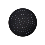Hoofddouchekop Mat Zwart rond 20 cm - Doucheset inbouw | Lapy