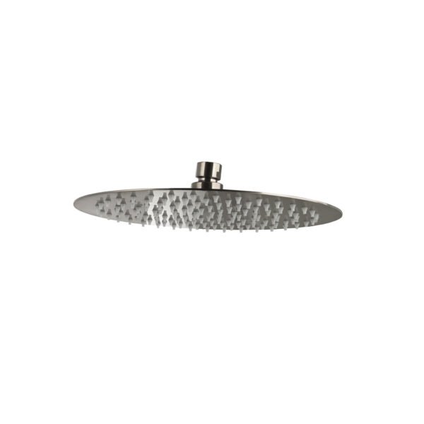 Hoofddouchekop ultra thin Gun Metal rond 25 cm - Doucheset inbouw | Lapy