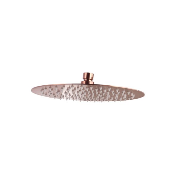 Hoofddouchekop ultra thin Brons rond 25 cm - Doucheset inbouw | Lapy