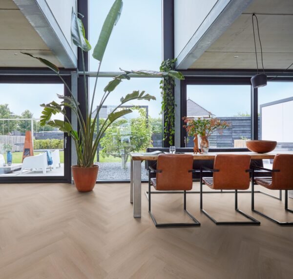 YUP Merton herringbone click dark oak - PVC Vloeren | Lapy