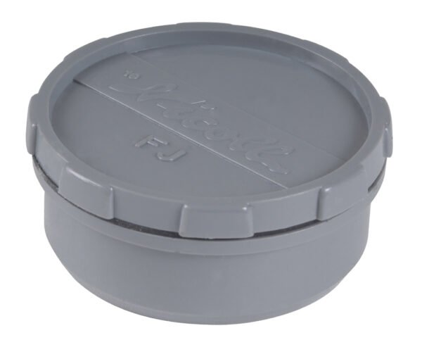 HWA eindstuk met schroefdeksel 80 mm PVC - Hemelwaterafvoer | Lapy