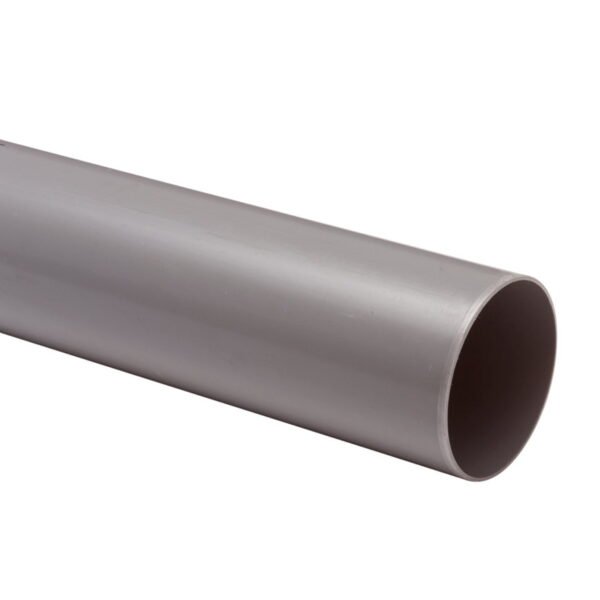Afvoerbuis HWA PVC Komo 70 x 1 x 4000 mm grijs - PVC buizen | Lapy