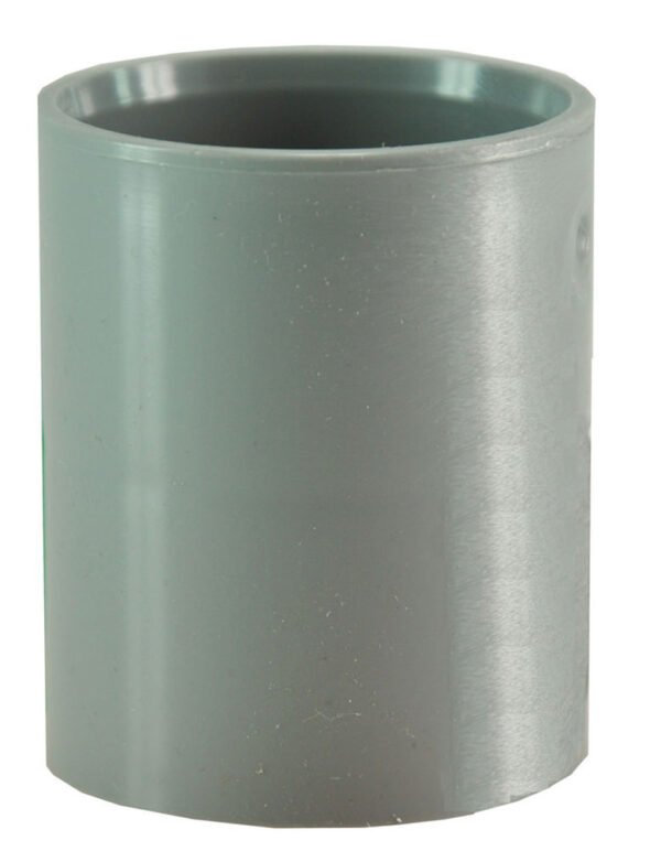 Dubbele mof 50 mm PVC - PVC hulpstukken | Lapy
