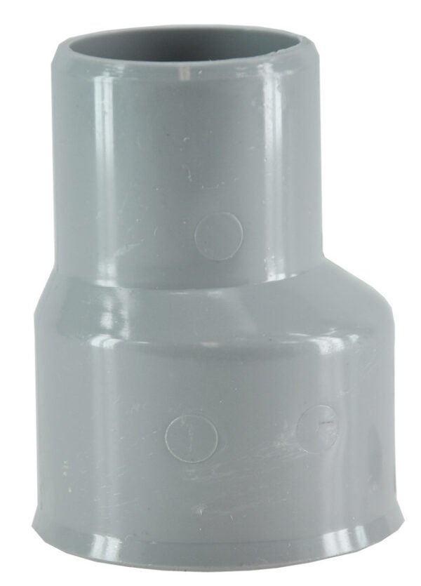 Reparatiemof 40 mm x verjongde spie 34 mm PVC
