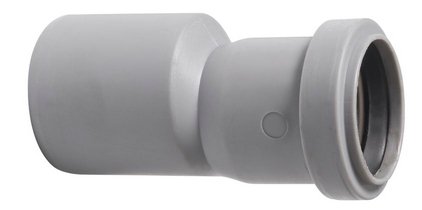 Verloopmof voor douchegoot 40 x 50 mm PVC