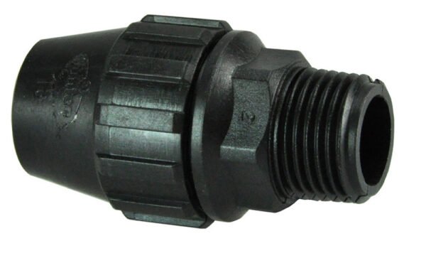 Tyleenkoppeling overgangsstuk 16 mm x 1/2″ buitendraad - Tyleenkoppelingen | Lapy