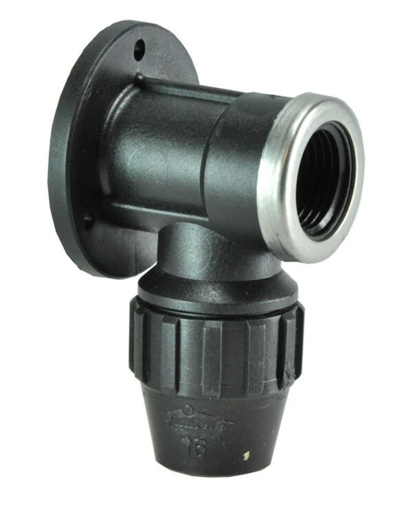Tyleenkoppeling muurplaat 16 mm x 1/2″ binnendraad - Tyleenkoppelingen | Lapy