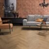 Encino visgraat rustiek wit - Parket | Lapy