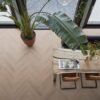 YUP Merton herringbone click dark oak - PVC Vloeren | Lapy