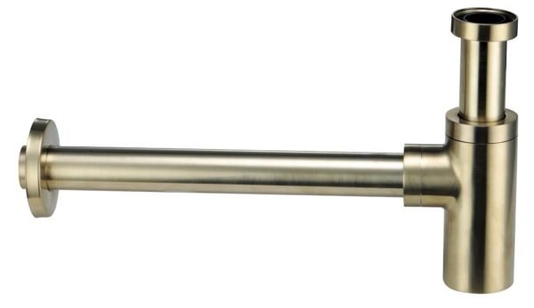 Design sifon 5/4" Goud Geborsteld