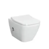 Vitra integra square met Bidet met softclose zitting - Wandclosets | Lapy