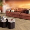 Encino visgraat rustiek creme - Parket | Lapy