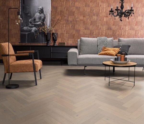 Beverly Hills visgraat rustiek wit 4102 - Parket | Lapy