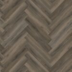YUP Paddington Herringbone dryback dark grey - PVC Vloeren | Lapy