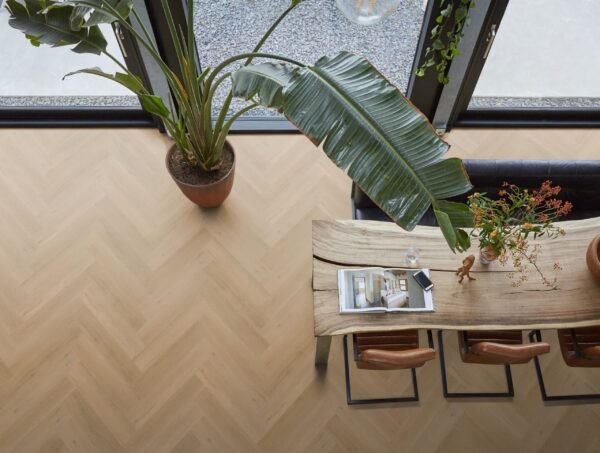 YUP Leyton herringbone click SRC warm oak - PVC Vloeren | Lapy