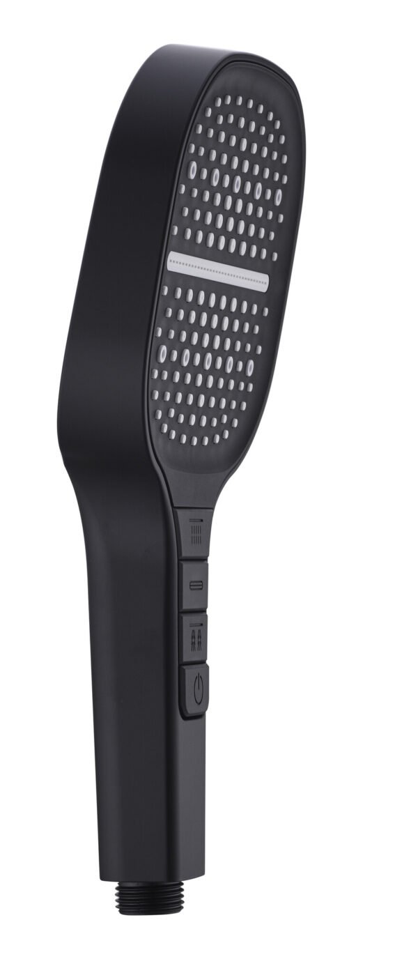 Handdouche Rain de Luxe Mat Zwart