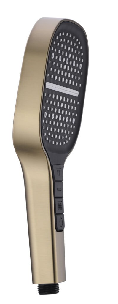 Handdouche Rain de Luxe Goud Geborsteld