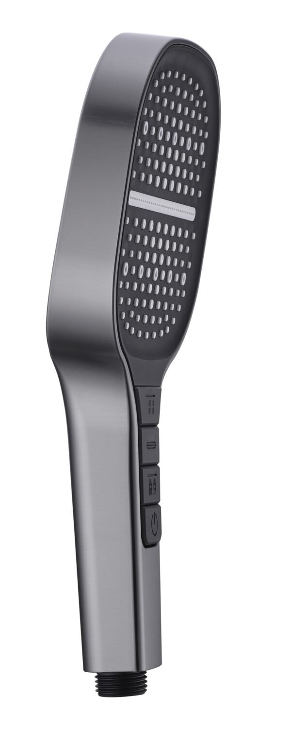 Handdouche Rain de Luxe Gun Metal