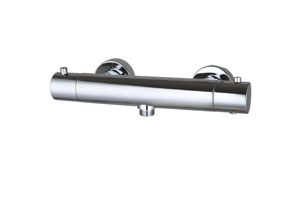 Douchemengkraan thermostatisch rond Chroom