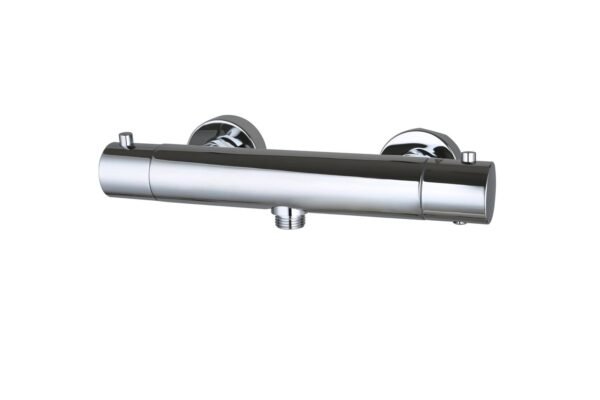 Douchemengkraan thermostatisch rond Chroom