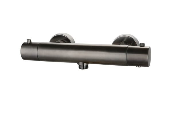Douchemengkraan thermostatisch rond Gun Metal