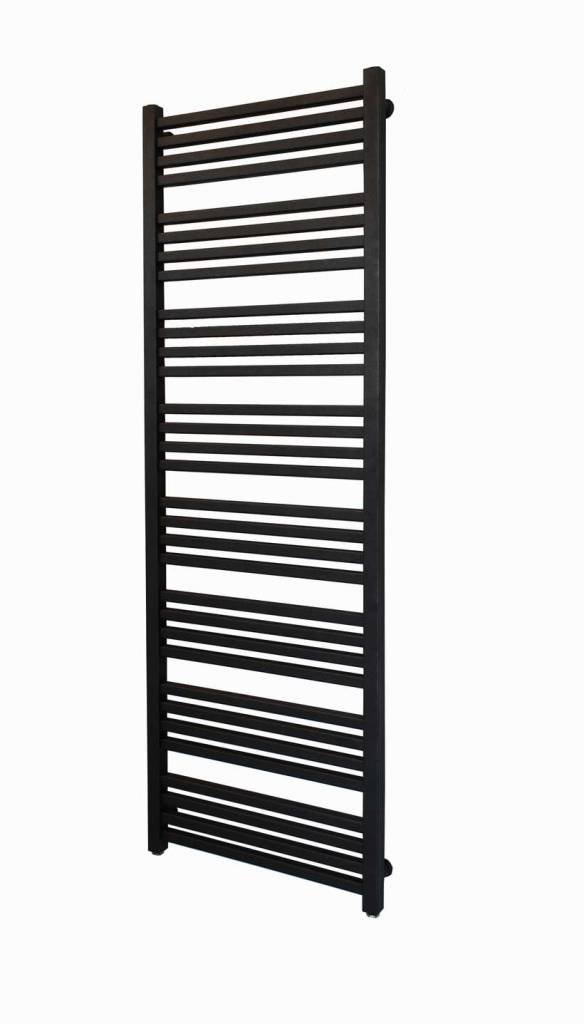 Radiator Block 150x50 cm Mat Zwart