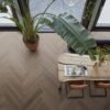 YUP XL Greenford herringbone click SRC brown - PVC Vloeren | Lapy