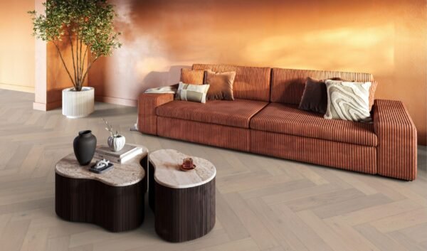 Beverly Hills visgraat rustiek wit 4102 - Parket | Lapy