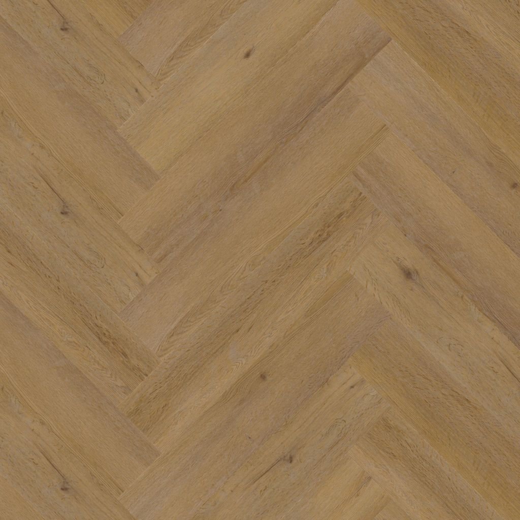 YUP Leyton herringbone dryback dark oak