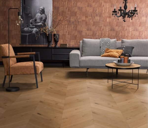 Silver Lake hongaarse punt rustiek naturel 7502 - Parket | Lapy