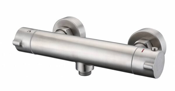 Douchemengkraan thermostatisch rond RVS
