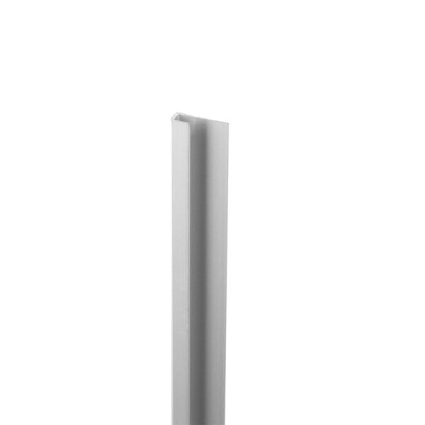 Start- en eindprofiel zilver pvc wand - Wandpanelen | Lapy