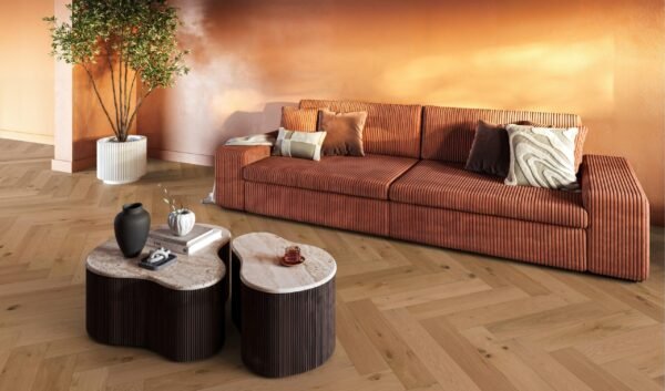 Beverly Hills visgraat rustiek naturel 4101 - Parket | Lapy