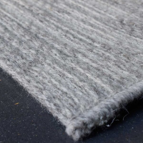 Nature cord grijs mele | 160cm rond - Tapijt | Lapy