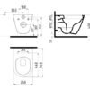 WC Alesta Wit glans met Bidet incl softclose zitting - Wandclosets | Lapy