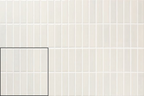 Mud Incision White - Wandtegels Patroon | Lapy