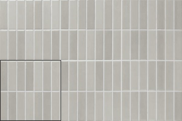 Mud Incision Grey - Wandtegels Patroon | Lapy